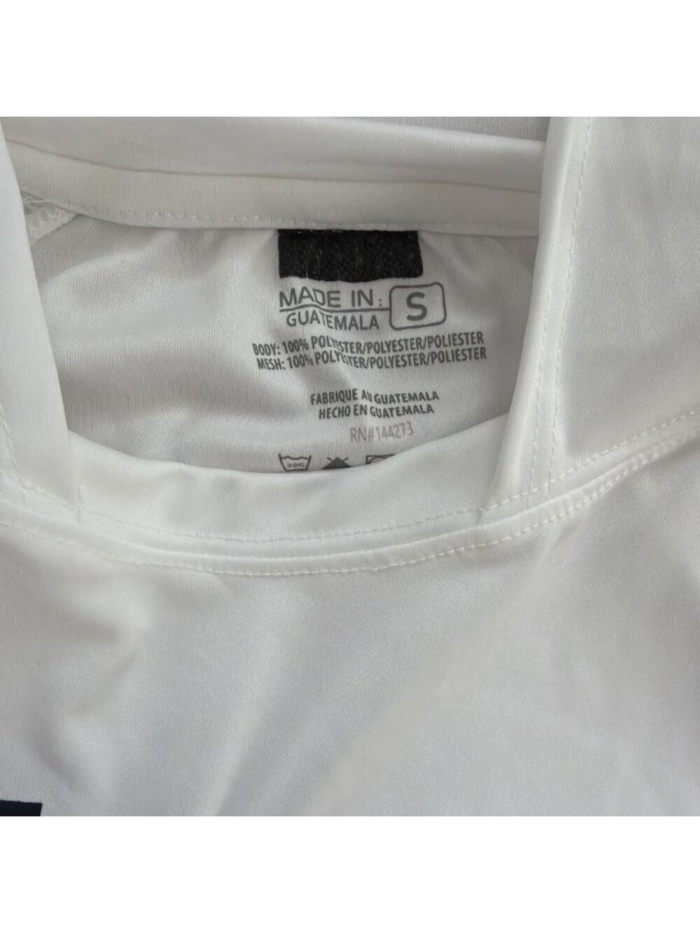 Huk Icon Hoodie Men's Tech Shirt White Size Small (Y1) - Picture 3 of 9